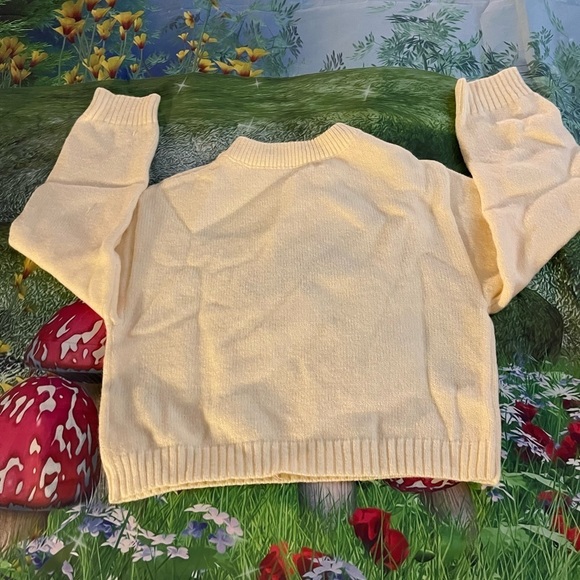 🎉HOST PICK🎉Girls Mushroom Pattern Sweater, Size 5/6 and 7/8, NWOT - Picture 6 of 9